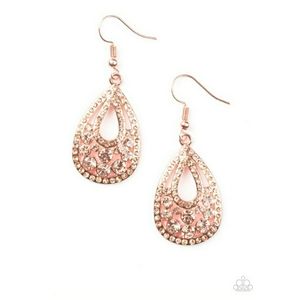 Stardom Copper Earrings